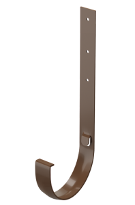 Döcke STANDART Кронштейн желоба металлический 120 мм темно-коричневый