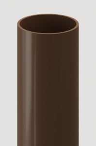 Döcke STANDART Труба 80мм 3м темно-коричневый